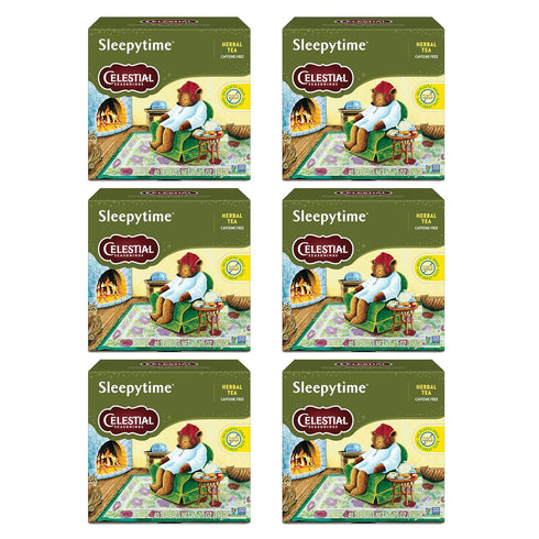 Celestial Seasonings Sleepytime Herbal Tea, Caffeine Free, 40 Tea Bags Box (Pack