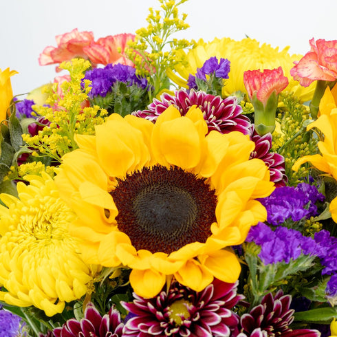 Benchmark Bouquets Flowering Fields Sunflower Bouquet - Mothers Day Flowers for Delivery - Mothers Day Gifts for Mom