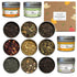 Heavenly Tea Leaves Organic 9 Loose Leaf Tea Sampler Gift Set (Approx.