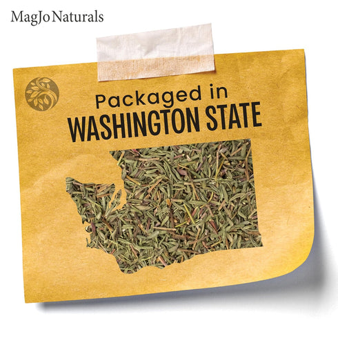 1 MagJo Naturals Thyme Leaf | Loose Leaf | Bulk Pound bag | MagJo Naturals