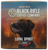 12 Count 4.6-ounce Black Rifle Coffee Company Loyal Spirit Single Serve Coffee Pods, Light Roast, K-cup pods, box