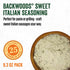 25 8.3 Packet LEM Products Backwoods Sweet Italian Fresh Sausage Seasoning, Ideal for Wild Game and Domestic Meat