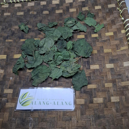 Generic Alba) (30 Daun Gendola (Basella Malabar Spinach Dried Leaves gram)