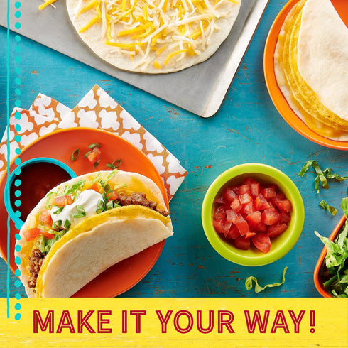 12 8.8 oz Old El Paso Crunchy Taco Dinner Kit with Taco Shells, Mild Taco Sauce, and Seasoning Mix, Easy Meal Prep, Ct