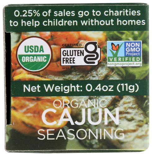 Spicely Organic Cajun Seasoning - Compact Size