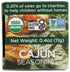 Spicely Organic Cajun Seasoning - Compact Size