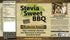 Stevia Sweet BBQ (1g), (2 15 oz) Sauce | Low Sugar Low Carb, Low Sodium, Gluten & Fat Free | Paleo & Keto Diet Friendly