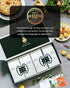 4-Pack Set: Pack Flour & Olive Premium Cake Mix Gift Almond, Chocolate, Ginger, Vanilla | Global Gourmet Artisan Baking