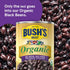 15 oz (Pack 12) BUSH'S BEST Canned Organic Black Beans, Source of Plant Based Protein and Fiber, Low Fat, Gluten Free