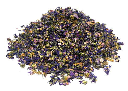 Dried Violets - Natural Violet Flower Sprinkles from Germany (Viola Odorata) - Whole Flowers for Salads, Snacks,