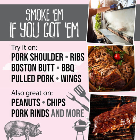 5 oz Organic BBQ Rub - Smoke Em If You Got Em by Flavor Seed, North Carolina Sweet & Spicy Gluten Free BBQ Seasoning