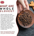 Whole Cloves 7 Oz Bag - Great for Foods, Tea, Pomander Balls, and Potpourri by Spicy World
