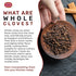 Whole Cloves 3.5 Oz Bag, Great for Foods, Tea, Pomander Balls, and Potpourri by Spicy World