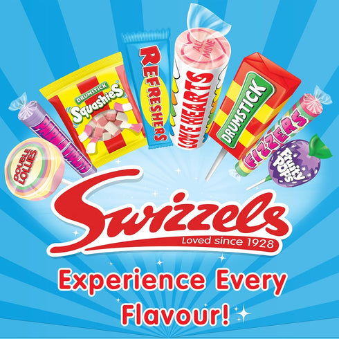 Swizzels 24 Large Bags Rainbow Drops Box