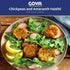 15.5 8 Count (Pack 2) Goya Organic Chick Peas Garbanzo Beans, Low Sodium with Sea Salt, Ounce