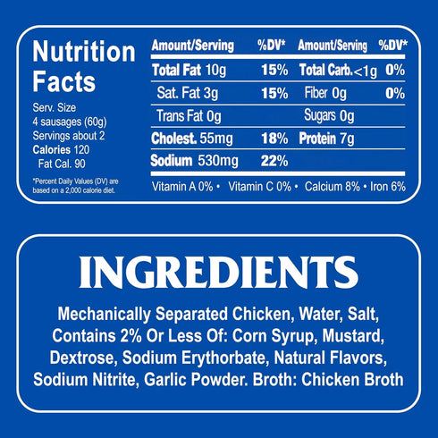 Armour 4.6 oz Star Chicken Vienna Sausage, Canned Sausage