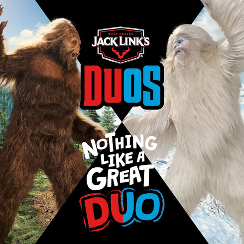 8g 100% (8 Pack) 2.85 oz Jack Link's DUOs Frank's RedHot Buffalo Style and Ranch Chicken Bites - Ready to Eat Real Meat