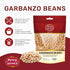 Spicy World 4 LB Hummus Garbanzo Beans - Chickpeas Dried Bag - All Natural, Sproutable, Perfect for - by