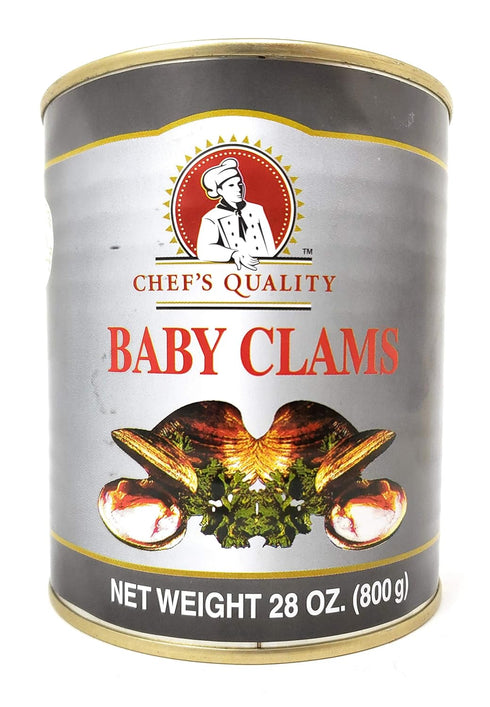 Chef's Quality Baby Clams 28oz