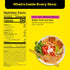 immi 6-Pack Tom Yum Shrimp Ramen Bright, Zesty Flavor with More Protein Vegan, High Protein Ramen Noodles Low Carb