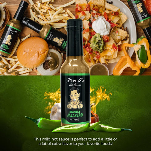 Steve-O's Hot Sauce - Heavenly Jalapeño Hot Sauce, 5 fl oz