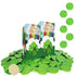 Fruidles St. Patrick's Day White Coins, Green Foil Design Gelt in Leprechaun