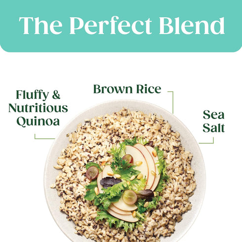 8.5 oz (Pack 3) SEEDS OF CHANGE Organic Quinoa & Brown Rice with Sea Salt, Organic Food, Pouch