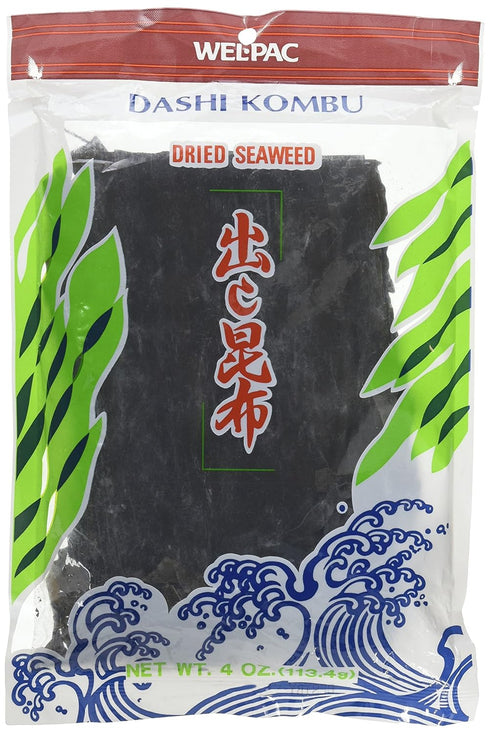 WEL-PAC Dashi Kombu Dried Seaweed (Pack of 1)