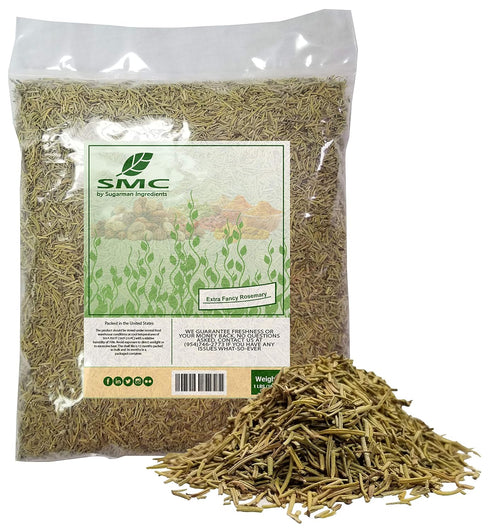 Whole Rosemary Leaves EXTRA FANCY 1 Pound Bulk Bag -Heat Sealed to