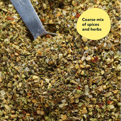 16 oz Spiceology Greek Freak Mediterranean Seasoning Greek Herbs & Spices for Chicken, Potatoes, Salad, Gyros, Pasta