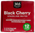 365 12pk, 12 Oz by Whole Foods Market, Black Cherry Sparkling Water Fl
