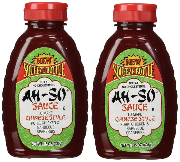 AH-SO Chinese Style BBQ Sauce, 15 Ounce, 2 Pack
