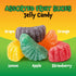 2 Pack (65 Count) Fruit Slices - Pound Bulk - Assorted Fruit Jelly Candy - Unwrapped Wedges - Old Fashioned Jelly Candy