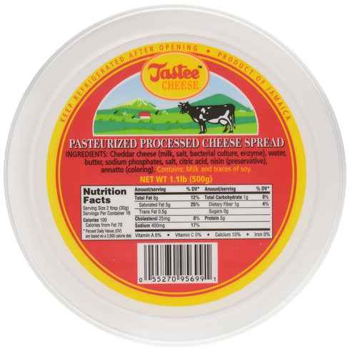 Tastee Jamaican Cheese, 17.6 oz (1.1 lb)