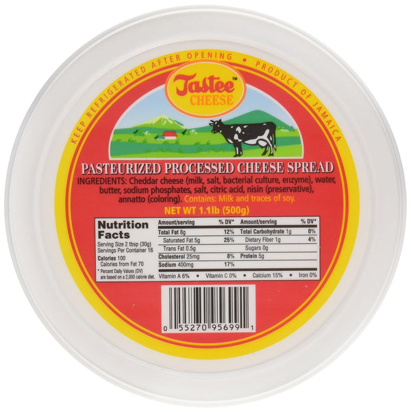 Tastee Jamaican Cheese, 17.6 oz (1.1 lb)