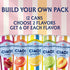 Pack, Pack, 12-Pack Sanpellegrino CIAO Flavored Sparkling Water, Low Calorie Italian Sparkling Water Variety Build Your