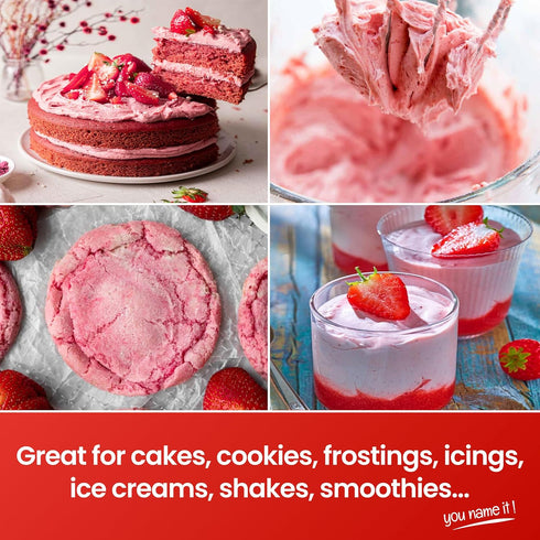 LorAnn Oils Strawberry Bakery Emulsion, Ideal for Boosting Fruit Tones in Cakes, 4 Oz