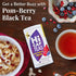 50 The Republic of Tea HiCAF Pom-Berry Black Tea, Tea Bags, High in Caffeine