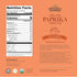 16 oz. HQOExpress Organic Paprika Non GMO, Kosher, USDA Certified Organic Ground Paprika Powder Sweet and Mildly Spicy