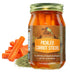Green Jay Gourmet Spicy Pickled Carrot Sticks in a Jar - Fresh