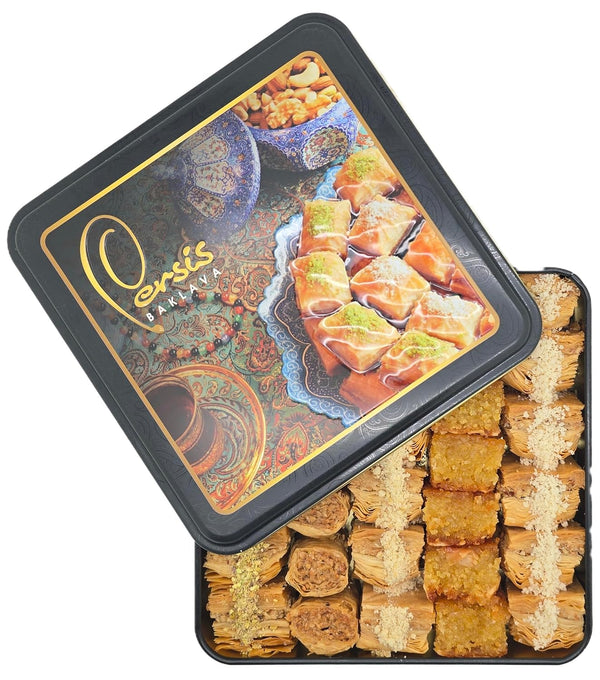 Persis 1.57 Lb (710g) Vegan Baklava Gift Box | Christmas, New Year Sweets