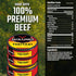 0.32 oz., Pack 24 100% 7.68 Oz Jack Links Jerky Chew, of Shredded Beef Jerky, Made with Beef, Teriyaki