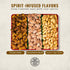 Package, Nuts Gift Basket for Men - Cashews, Almonds, Peanuts in Unique Tin Gift Box Birthday Gift for Men, Food Gift