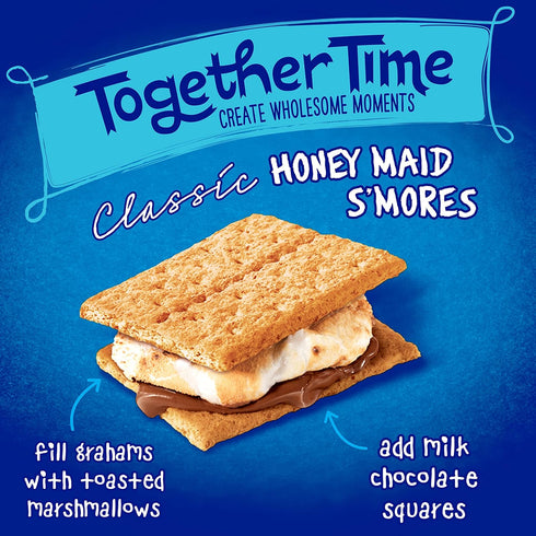 12 14.4 oz HONEY MAID Graham Crackers, Lunch Snacks, Bulk Snacks, - Boxes