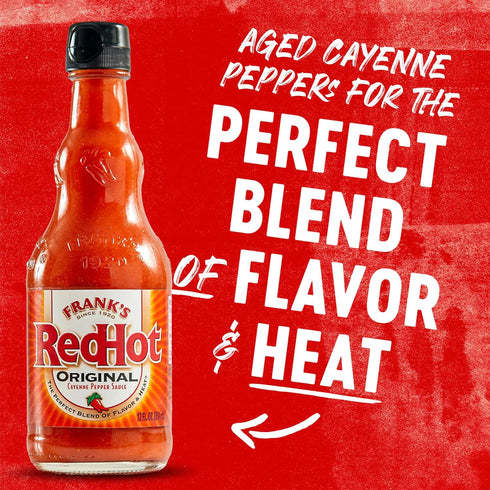 12 oz (Pack 12) Frank's RedHot Original Hot Sauce, fl