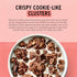 11oz (3 Pack) Purely Elizabeth, Cookie Granola, Double Chocolate, Bag