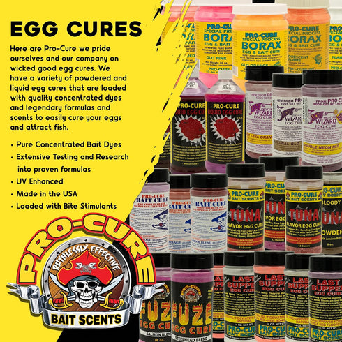 12 Pro-Cure Tuna Flavor Egg Cure, Tillamook Blend, Ounce