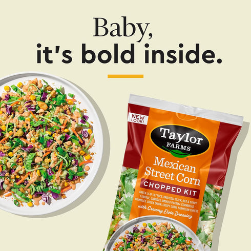 Taylor Farms 11.62oz Mexican Style Street Corn Chopped Salad Kit