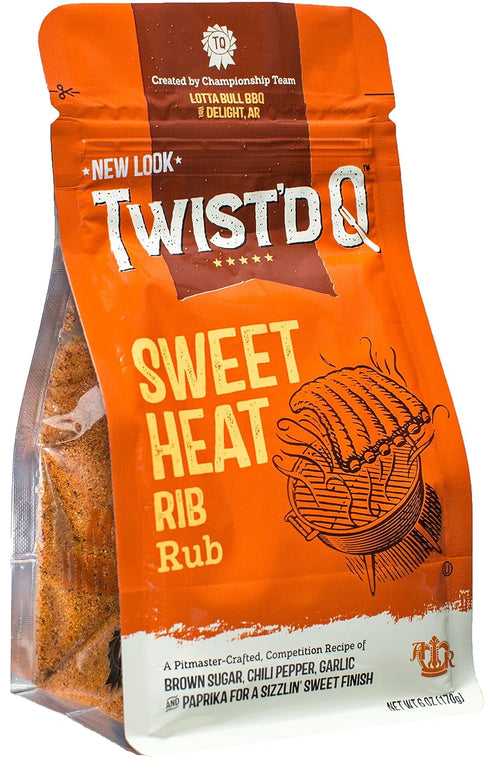Twist'd Q - Sweet Heat Rub - American Royal - Lotta Bull