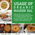 2 Jiva Organics Organic Masoor Dal Pound Bag (Split Red Lentils) - Non-GMO, Pure & Natural